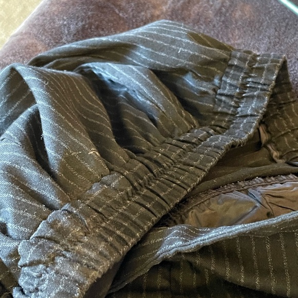 Catherines Refined Fit Pants Black Pin Strip 4X (30X32) - Picture 7 of 8